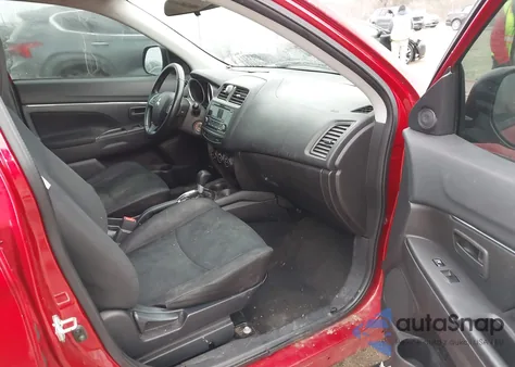 2015 Mitsubishi Outlander Sport Es from USA, damaged, VIN 4A4AP3AW0FE048428